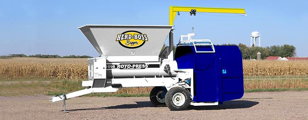 Roto-Press 1098 Grain Bagger