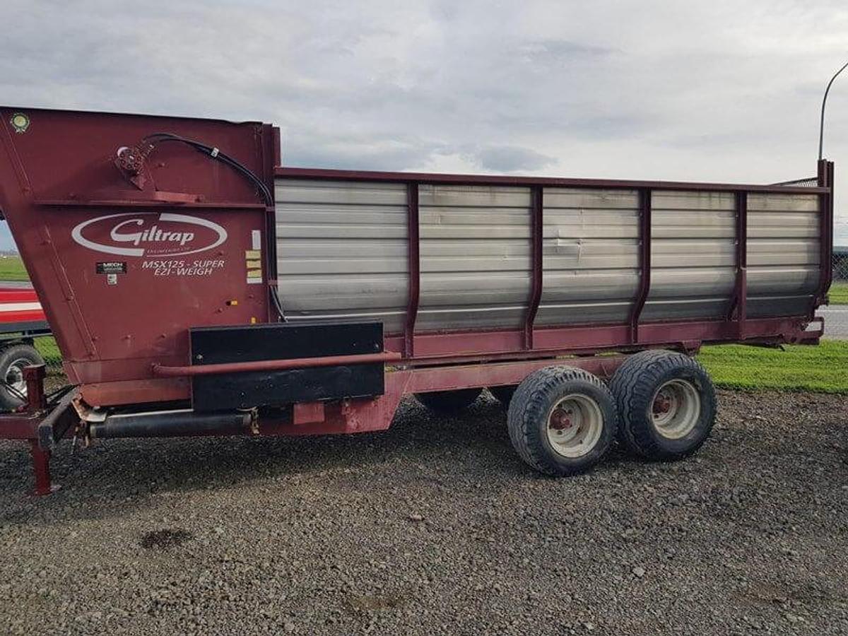 Used GILTRAP MSX125 SUPER SILAGE WAGON