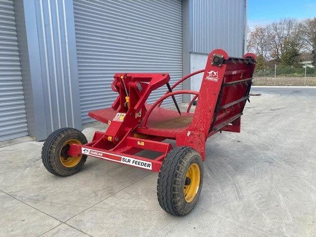 Used Duncan TSB Bale Wagon Feedout