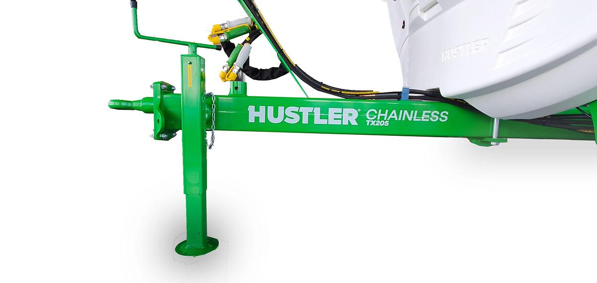 Swivel & height adjustable single post drawbar