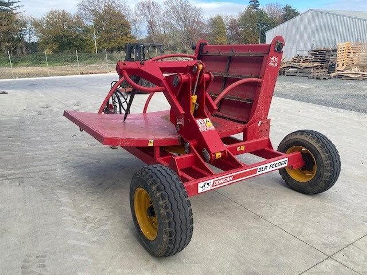 Used Duncan TSB Bale Wagon Feedout