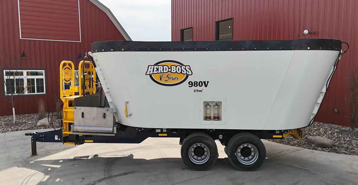 980V Vertical Feed Mixer