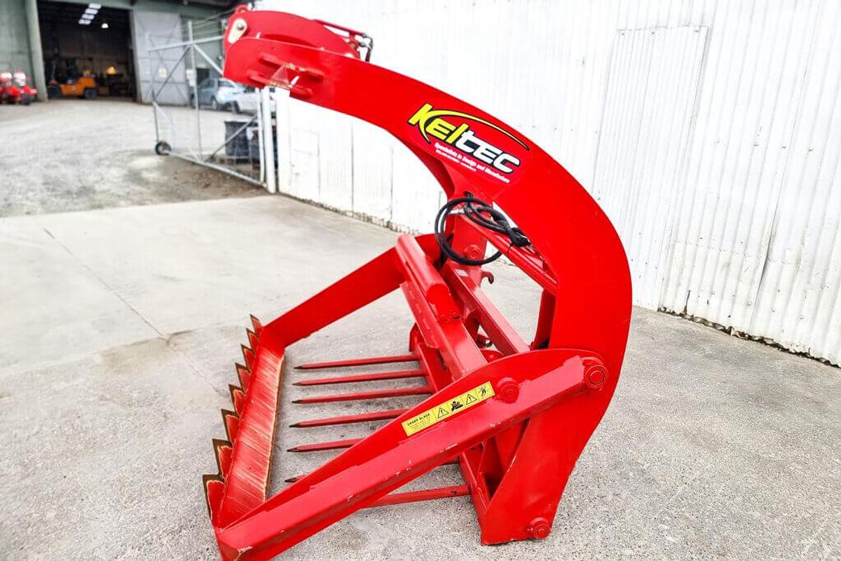 Used Keltec Bale Slicer c/w Euro Hitch
