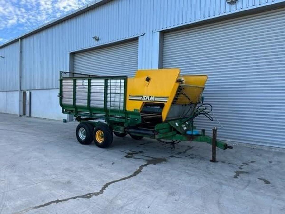 Used Sam Silage Wagon 9 Cubic Metre