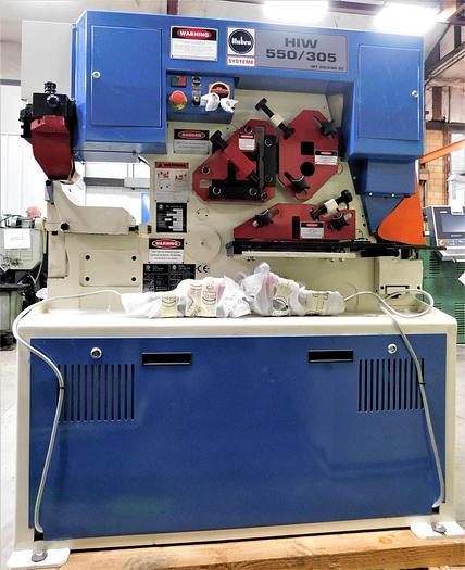 NEW Mubea Hydraulic Steel Ironworker HIW 550/305