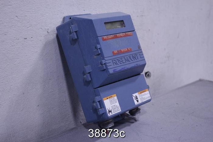 Used Rosemount 8712CR12M4 Magnetic Flow Transmitter #38873