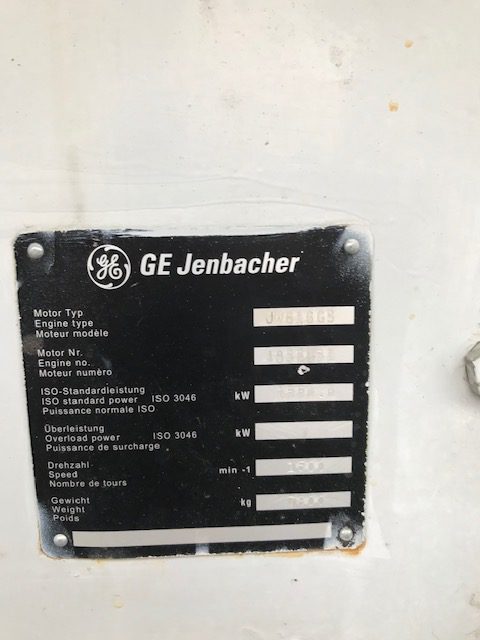 Used 1997 JENBACHER JW616GS