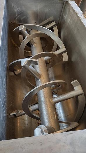 Used 7 cuft Falcon Ribbon Blender stainless steel