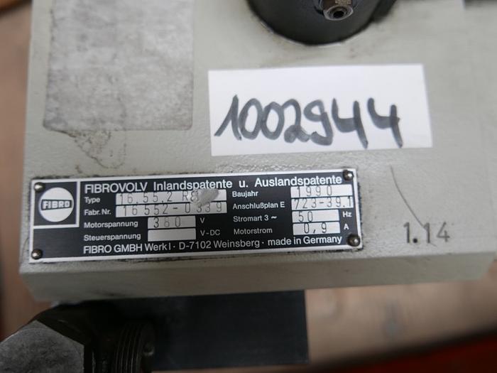 Gebraucht Rundtisch Teilapparat 4. Achse FIBRO TYP 16.55.2 R8