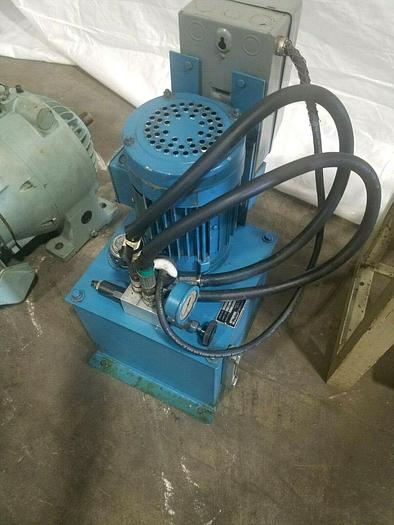 Used Parker Fluid Systems Hydraulic Power Supply Unit 2 HP
