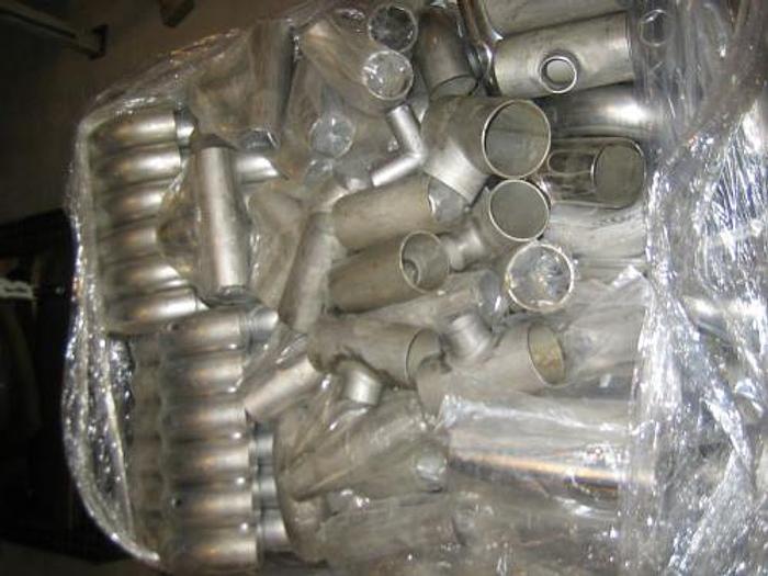 Begagnad Rustfri svejsefittings 168 0041