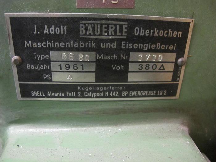 Gebraucht Bandsaege Baeuerle BS 80