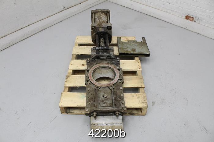 Used Stafjo 8" Air Operated Through Gate Valve #42200