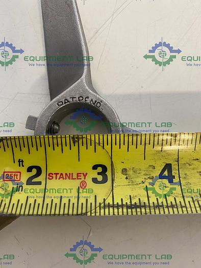 Used 6" Stainless Steel Axial Flow Impeller Blade, 3 Blade w/ 1" Bore