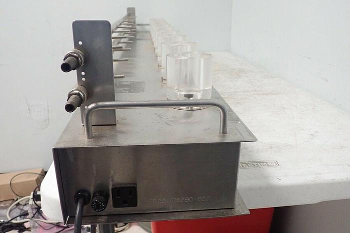 Used SES Franz Diffusion Cell Apparatus Cell Stirrer, 9 Channel, FDC9 V-Series