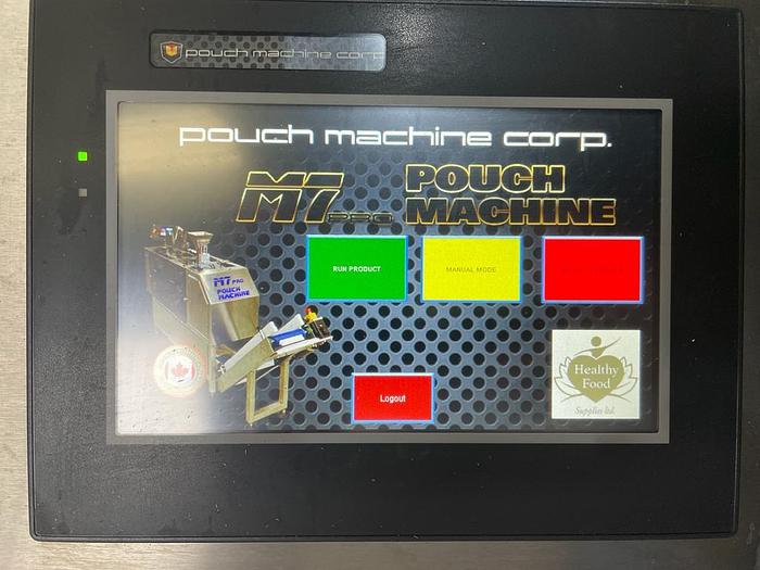 Used POUCH PACKING MACHINE