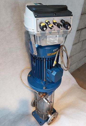 Gebraucht Druckerhöhungspumpe + Frequenzumformer, SV1607F75T - HLV4.075-A0010, Lowara, gebraucht