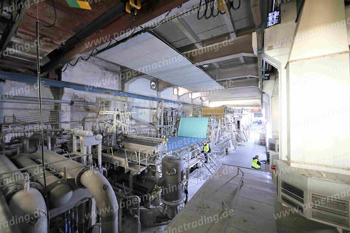 Gebraucht (PM2-98) Paper Machine Fourdrinier Make Voith 3300 mm #PM2-98