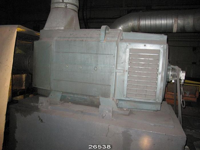 Used Valmet KL-200 Valmet Winder, Model Kl-200, 156" Trim, 7500 Fpm, Dual Drum, 200 Hp Dc Motor With Slitter Section, 10 Slitting Blades, Shaftless Take-Up Unit With Automatic Roll Loader, 12- Roll Capacity And Operator Control Station #26538