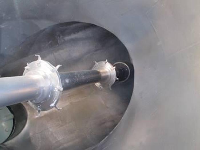 Used 30 CU. FT. PATTERSON KELLEY (P-K) TWIN SHELL BLENDER – S/S  (#8833)- LIQUID/SOLIDS BAR