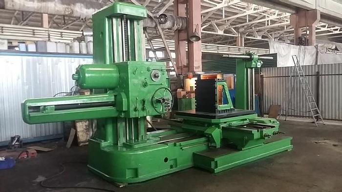 Used Borer Horizontal Table Type W100