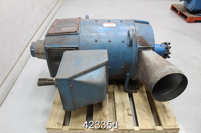 Used General Electric 5CD223PA080B001 DC Motor, 150 Hp, 1150/2000 Rpm, 500 Volts #42335