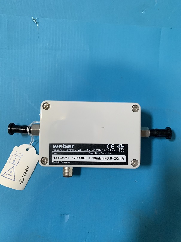 Used Weber inline flow Valve 4511.30/4  g135480