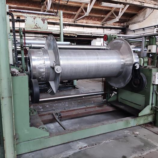 Used BEAM DYEING CARRIER ROLLING MACHINE  1800 mm