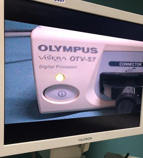 Gebraucht Olympus Visera OTV-S7 video digital Processor mit Olympus OTV-S7 Kamerakopf