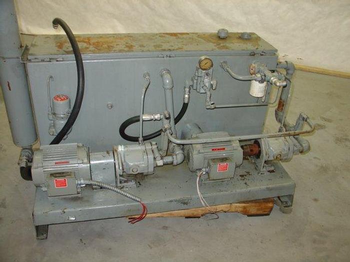 Used Circuit Master Hydraulic Power pack with (2) Pumps