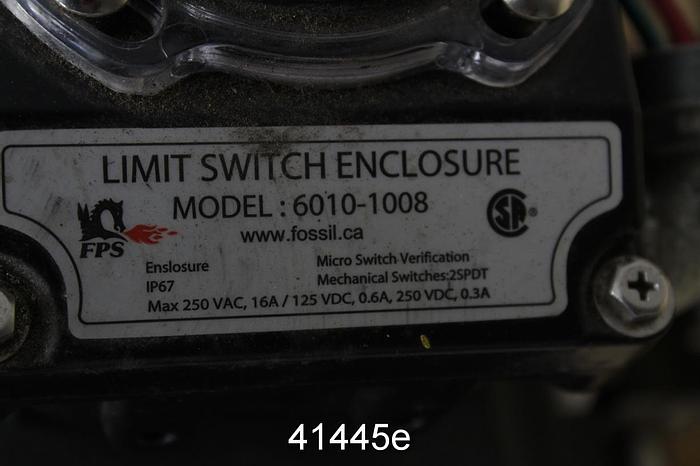 Used Fps Model 9650-0480-2507-0015 4" Ball Valve #41445