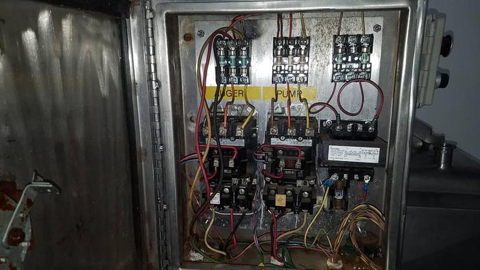 Used 1991 LIQUIFIER 7.5 HP APV CREPACO Stainless Steel Jacketed with Lid