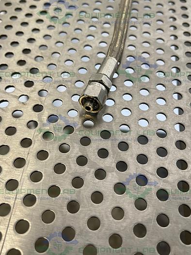 Used 24" Stainless Steel Braided Hose w/ 1/2" NPT Fitting