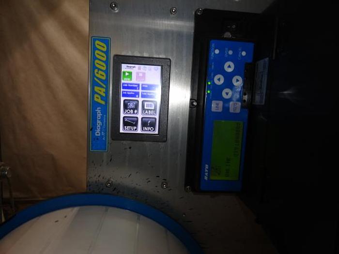 Used Diagraph Printer/Applicator; Md#PA/6000