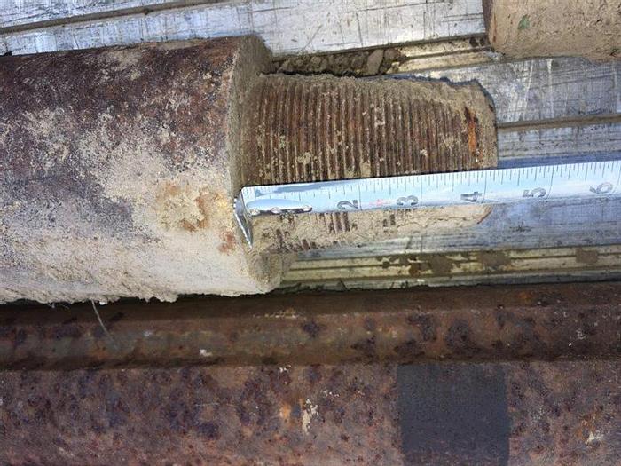 Used Chisel Bit - 7" O.D. x 80" Length