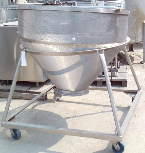 Used 300 GALLON JC PARDO (CLEVELAND) SCRAPER AGITATED KETTLE – 316 SS – JACKETED (9786)