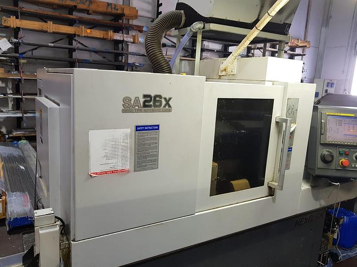 2010 NEXTURN SA26X Swiss Type Automatic Screw Machine with Fanuc 18iTB