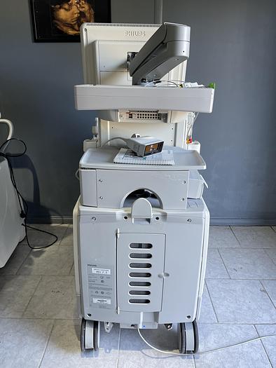 Gebraucht Philips IE33 Ultraschallgerät mit 4 Ultraschallsonden, Sony Drucker