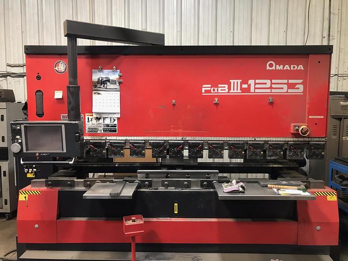 Used 2008 138 Ton Amada FBD-1253 NT CNC Press Brake