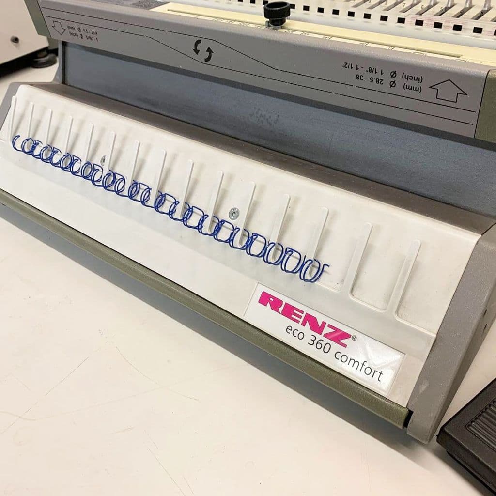 Used Pre-used Renz Electric ECO 360 Comfort 2:1 Wire Binding Machine