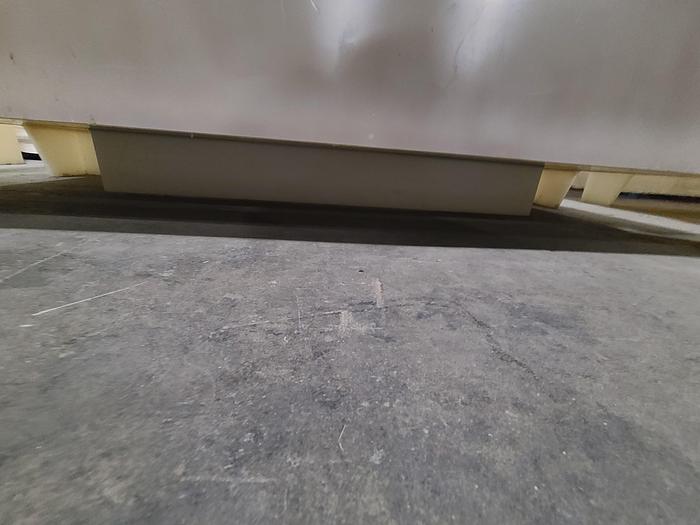 Used Polypro Tank Counter Flow Rinse side and bottom support 70" x 30" x 30" Removable Partition - LARRY PLEASE CHECK DEMENTIONS