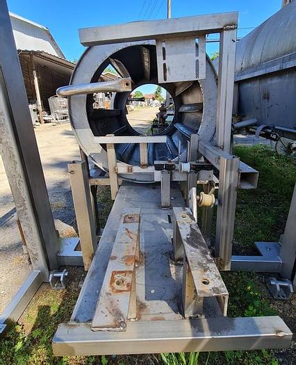 Used Nierdzewna napełniarka narzutowa (bębnowa)