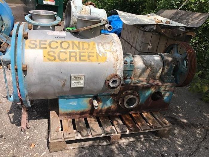 Used FIBERPREP MDL CH5 PRESSURE SCREEN S/S NO BASKET