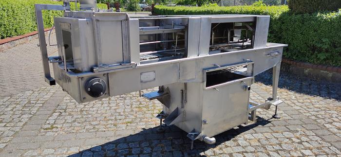 Used 2-section stainless steel washer