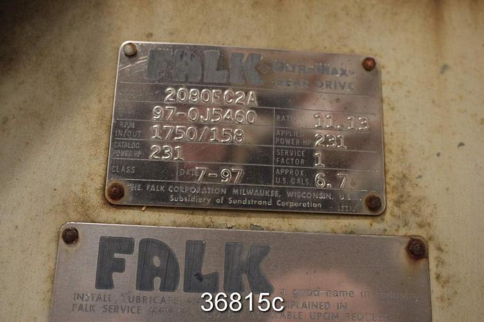 Used Falk 2080FC2A Gear Drive #36815
