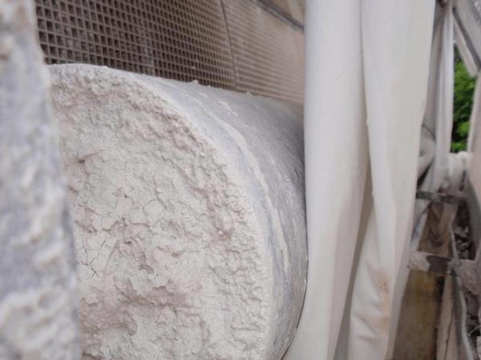 Used 8 FT. X 10 FT.  K-S ROTARY VACUUM FILTER – S/S