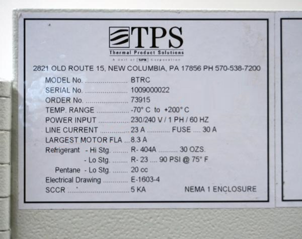 Used TPS  Tenney BTRC