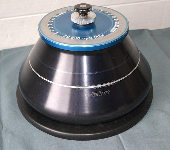 Used Sorvall Instruments SS-34 Centrifuge Rotor & Pedestal