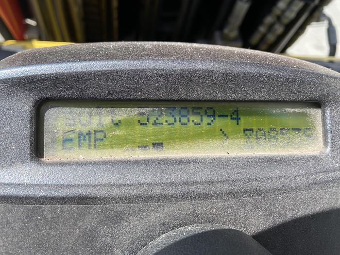 Used 12,000 POUND HYSTER MODEL S120FTPRS PAPER ROLL CLAMP TRUCK 60" CLAMP MFG. 2014