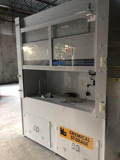 Used Lyline USED 6' POLY Propylene Fume Hood